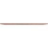 Ekena Millwork 22"W x 11"H x 8 1/8"ID x 3/8"T Hoover Wood Fretwork Pierced Ceiling Medallion, Walnut view 3