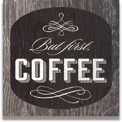 but first coffee sign kitchen coffee decor - farmhouse coffee bar decor - wall art coffee decoration pictures - vintage coffee wall decor - Great gift for coffee lovers - 11x14 photopaper printed