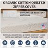 Foamma 4 x 30" x 75" Small Single, Medium Firm Gel Memory Foam (Organic Cotton Cover), Mattress Topper for RV Bunk, Camper, Truck & Travel Trailer, Back Support, CertiPUR-US Certified, Made in USA view 3