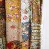 Cozy Line Home Fashions Ryleigh Country Garden Fall Flowers Paisley Plaid Patchwork Window Curtains with Tie Backs Set, 84" x 52", 2 Panels view 3