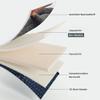 Traditional Japanese Tatami Floor Mat, Single/Double Soft Thicken Folding Sleeping Pad, Portable Mattress for Dorms/Rental Rooms,C,120x200 cm view 3