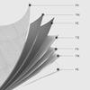 6PCS Convenient Vacuum Bag Storage Organizer Transparent Clothes Organizer Seal Compressed Travel Saving Space Bags Package (6PCS/ XL) view 4