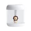 Portable Mini Astronaut/Lion Humidifier, 350ML Portable Air Mini Humidifier, Decorative Cute Astronaut/Lion USB Rechargeable Mini Desk Humidifiers with Quiet Operation and Night Light Function (White Lion) view 1