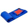 KOOEIN Tarpaulin,Waterproof Heavy-Duty Tarp,Garden Plant Cover,Fabric Tarpaulin with Grommet,Protective Tarp for Car/Boat,Blue+Orange,Customizable,2x2m/6.6x6.6ft view 1