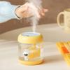 Portable Mini Astronaut/Lion Humidifier, 350ML Portable Air Mini Humidifier, Decorative Cute Astronaut/Lion USB Rechargeable Mini Desk Humidifiers with Quiet Operation and Night Light Function (White Diver) view 3