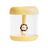 Portable Mini Astronaut/Lion Humidifier, 350ML Portable Air Mini Humidifier, Decorative Cute Astronaut/Lion USB Rechargeable Mini Desk Humidifiers with Quiet Operation and Night Light Function (Yellow Lion) view 1