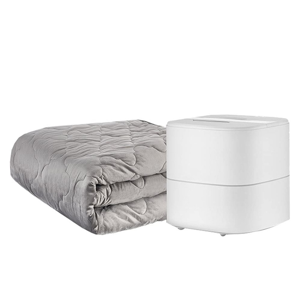 Heating Mattress Pad Water Heated Mattress Pad, Soft and Comfortable Velvet Heated Mattress, Plumbing Electric Blanket with Remote Control (Size : 2x1.8m)