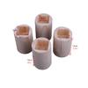 Set of 4 Bed Risers,Furniture Risers,Lifts Height Table Legs,Solid Natural Wood Risers for Bed,Furniture,Table,Sofa,Chair Risers with Non-Slip Recessed Hole,Supports up to 500kg (5x5x10cm) view 2