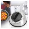 3Pcs Mechanical Kitchen Timer 60 Minute Stainless Steel Egg Countdown Timer with Loud Alarm Short Timer for Cooking, Baking, BBQ, Sports, Study view 2