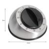 3Pcs Mechanical Kitchen Timer 60 Minute Stainless Steel Egg Countdown Timer with Loud Alarm Short Timer for Cooking, Baking, BBQ, Sports, Study view 4