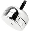 60 Minute Kitchen Timer Stainless Steel Countdown Timer Mechanical Egg Timer Teapot Shape Clock for Cooking Game Baking Boiling Exercise 2pc view 3