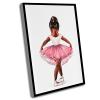 Kids Wall Decor,Baby Girl Nursery Wall Art,Black Ballerina Wall Art,Afro Ballerina Girls Nursery Decor,Toddler Girl Wall Art,African American Art Print,Nursery,12x16 Inch Framed Wall Art view 1