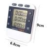 3 Groups Same Screen Kitchen Timer Electronic Digital Visual Timer with Large Display Countdown Egg Timer for Cooking Game Baking Exercise view 4