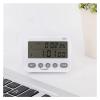 2pcs Digital Kitchen Timer Magnetic Cooking Alarm Clock with Large Display Visual Egg Timer Long Timer Function Mute Timer for Restaurant Kitchen view 2