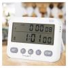 2pcs Digital Kitchen Timer Magnetic Cooking Alarm Clock with Large Display Visual Egg Timer Long Timer Function Mute Timer for Restaurant Kitchen view 3