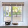 LYWY Hand-Woven Stool, Straw Pier Tatami Cushion Bay Window Straw Stool Bed and Breakfast Stool-Diameter 40 Cm High 21 Cm,B,40x21cm view 2
