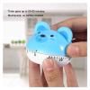 2PC Small Bear Shape Mechanical Kitchen Timer Manual Egg Timer with Loud Alarm Animal Motifs Countdown Timer for Cooking Baking (Color : Brown) view 3