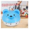 2PC Small Bear Shape Mechanical Kitchen Timer Manual Egg Timer with Loud Alarm Animal Motifs Countdown Timer for Cooking Baking (Color : Brown) view 4
