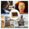 Digital Kitchen Timer Touch Screen Magnetic Timer Wooden Kitchen Clock with LCD Display Kitchen Electronic Alarm for Cooking, Baking, Sports, Studying, etc 2PC view 3