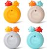 4PC Mechanical Kitchen Timer Wind Up Fish Egg Timer for Time Management Magnetic Alarm Clock Countdown Timer for Cooking Game Baking Exercise view 1