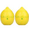 2pcs Mechanical Kitchen Timer Lemon Shape Wind Up Egg Timer for Cooking Baking Stopwatch Countdown Timer Rotating Alarm with Loud Alarm view 1