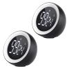 2Pcs Digital Kitchen Timer Rotating Egg Timer with Twist Operation Cook's Countdown and Stopwatch with Large LCD Screen Ideal Timer for Cooking, Baking, Sports, Study (Color : Black) view 1