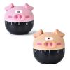 2PC Mechanical Egg Timer Cute Animal Pattern Kitchen Timer with Loud Alarm Countdown Timer for Cooking Food, Tea, Egg, and as Gym Timer Study Timer view 1