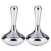 2PC Mechanical Kitchen Timer Stainless Steel Rotating Timer Egg Clock Stopwatch with Loud Alarm Time Management Tool for Cooking Baking view 1