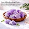 Crocon 2LB Amethyst Stone Rough Bulk Natural Stone Raw Gemstone Spiritual Gifts Tumbling Cabbing Polishing Mining Chakra Balancing Reiki and Crystal Healing Good Luck Home Office Dcor view 2