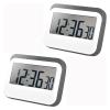 Digital Kitchen Timer with Large Screen Egg Timer with Silicone frame Countdown Timer for Cooking Game Baking Exercise Office Learning Timer with Loud Alarm 2PC view 3