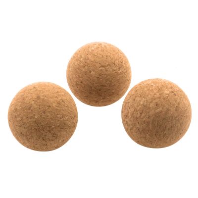 Woogim 3PCS Wine Cork Ball 50mm Wine Bottle Wooden Cork Ball Stoppers for Wine Decanter Carafe