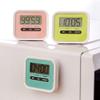 3PC Kitchen Timer Electronic Egg Clock with Large LCD Screen Digital Timer with Folding Stand Ideal for Cooking Baking Sports Study etc (Color : Green) view 2