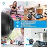 2Pcs Digital Kitchen Timer Rotating Egg Timer with Twist Operation Cook's Countdown and Stopwatch with Large LCD Screen Ideal Timer for Cooking, Baking, Sports, Study (Color : Sky blue) view 2