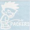 Boy Pee On Packers - Funny Humorous Piss On Car Truck Van Moped Helmet Hard Hat Auto Automotive Craft Cup Tumbler Laptop Vinyl Decal Bumper Window Wall Sticker 02164 view 2