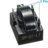 KongV Compressor 4.7 Ohm 3-Pin PTC Starter/Start Relay and Overload Kit Compatible with Mini Fridges, Compact Refrigerators, Beverage & Wine/Beer Coolers, Deep Freezers, Beer/Wine Refrigerators view 3
