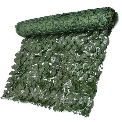 BAILR Artificial Ivy Privacy Fence Screen 3.3x3.3ft/1x1m, Artificial Faux Ivy Privacy Fence Screen Leaf Vine Decoration Panel, Natural Looking Artificial Hedge for Outdoor