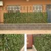 BAILR Artificial Ivy Privacy Fence Screen 3.3x3.3ft/1x1m, Artificial Faux Ivy Privacy Fence Screen Leaf Vine Decoration Panel, Natural Looking Artificial Hedge for Outdoor view 4