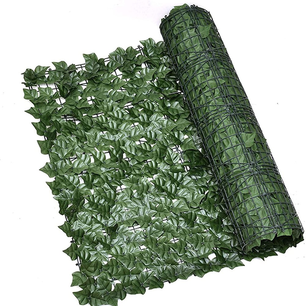 BAILR Artificial Ivy Privacy Fence Screen 0.8x1.6ft/0.25x0.5m, Privacy Wall, Privacy Screen, Artificial Faux Ivy Hedge Leaf & Vine Privacy Fence Wall Screen, Decoration for Outdoor, Garden, Yard