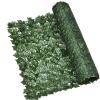 BAILR Artificial Ivy Privacy Fence Screen 0.8x1.6ft/0.25x0.5m, Privacy Wall, Privacy Screen, Artificial Faux Ivy Hedge Leaf & Vine Privacy Fence Wall Screen, Decoration for Outdoor, Garden, Yard view 1