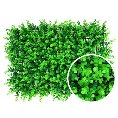 BAILR Faux Boxwood Hedge Wall Panels 2pcs, Artificial Hedge Plant, Greenery Panels Suitable for Both Outdoor or Indoor Use, Garden, Backyard and/or Home Decorations, Boxwood