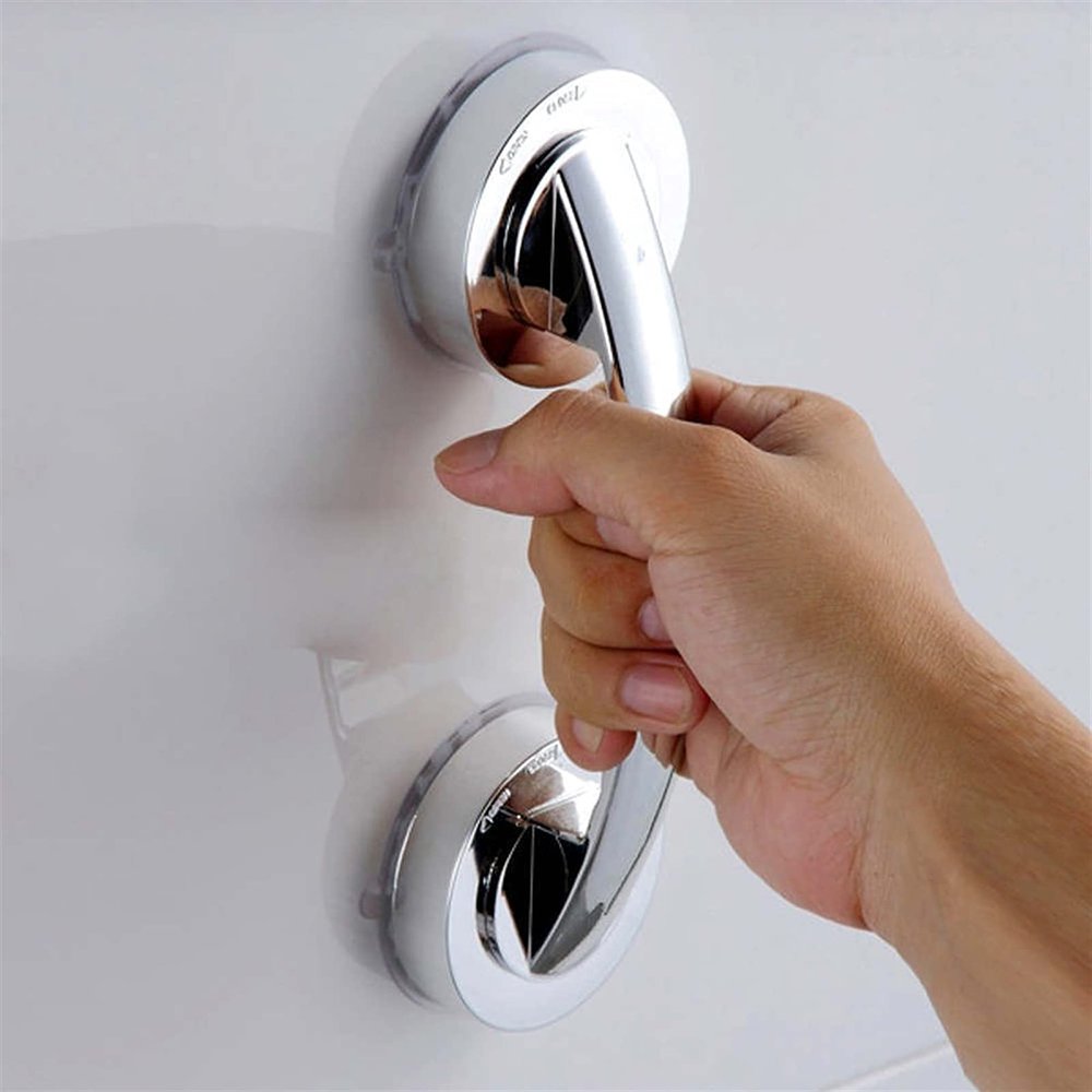 LUOFDCLDDD HandrailSafety Anti Slip Handle, Bathroomng Vacuum Suction Cup Handle Anti-Slip Support Helping Grab Bar Elderly Safety Handbath Grab Bar Assist Bath Handle/a