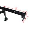 Bed Frame Footboard Extension Brackets Set Attachment Kit, Bolt-on Footboard Extension Bracket Attachment Kit - Fit for Twin,Full,Queen,King Size Bed view 3