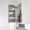 Rev-A-Shelf Large Flat Metal Door Mount Spice Rack, Standard view 2