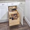 REV-A-SHELF Wood Base Cabinet Cookware Pullout Organizer w/Soft-Close view 2