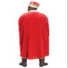 Adult Red King Cape and Crown Set Standard view 2
