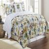 Elise & James Home Bateau Tropique Quilt Set Full Queen Palm Trees Tropical view 1