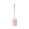 jinyi2016SHOP Toilet Brush Toilet Brush Holder Bathroom Long Handle Toilet Cleaning Brush Household Wall-Mounted Toilet Bowl Brush Free Punch Modern Toilet Brushs Set Toilet Accessories (Color : A) view 1