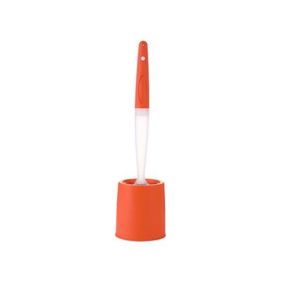 jinyi2016SHOP Toilet Brush Toilet Brush Holder Household Wall-Mounted Toilet Cleaning Brushs Bathroom Long Handle Soft Bristles Cleaning Brush 360 No Dead Angle Toilet Bowl Brush Toilet Accessories