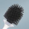 jinyi2016SHOP Toilet Brush Toilet Brush Holder Household Wall-Mounted Toilet Cleaning Brushs Bathroom Long Handle Soft Bristles Cleaning Brush 360 No Dead Angle Toilet Bowl Brush Toilet Accessories view 3