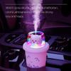 Portable humidifier car humidifier Cold Fog humidification Children's Room Travel Office Bedroom with high and Low Fog Settings 7 Color Night Light Automatically Turn Off 360 ml view 2